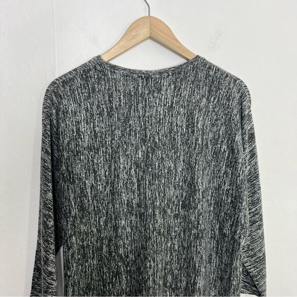 COS Gray Casual Melange Knit Jersey Minimalist Dress Size Small - Picture 7 of 11